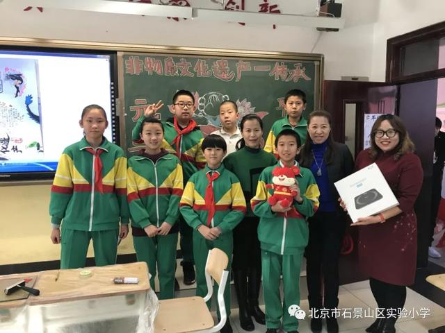 石景山区实验小学:非遗庙会迎新 让非遗文化"活"起来