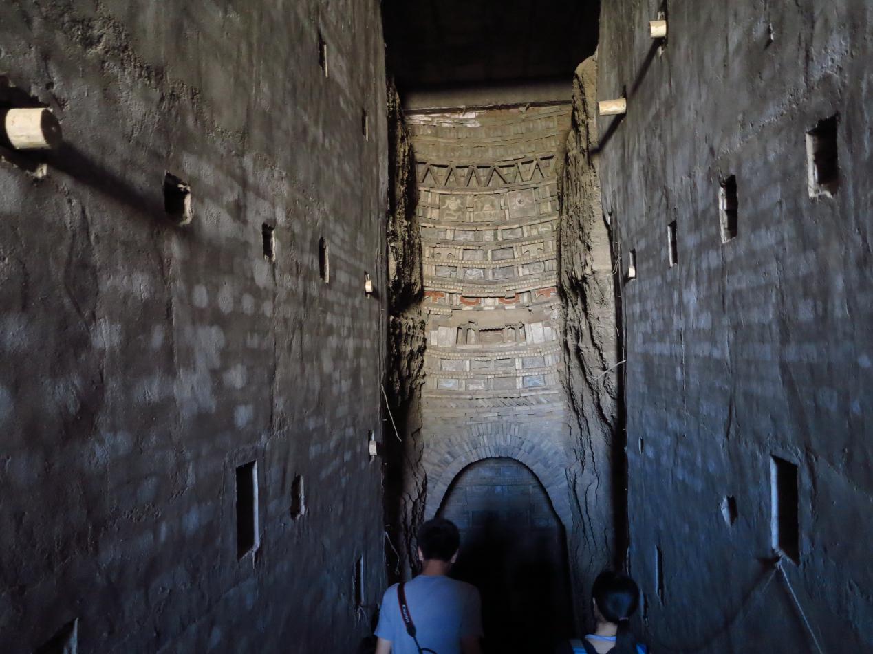 来到敦煌:冷僻旅游地,西晋壁画墓