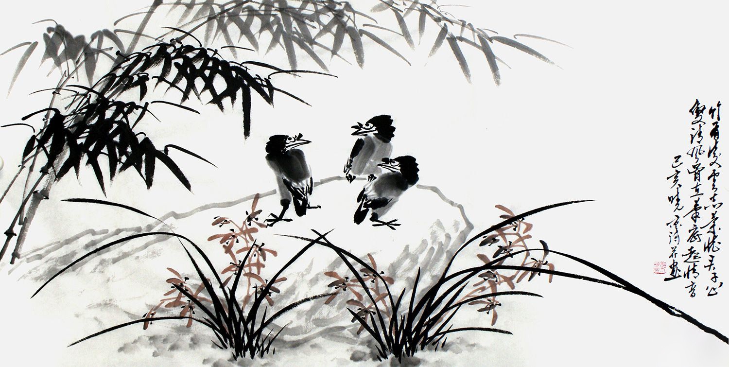 给您带来居家的美景 写意花鸟佳作 经典展示不凡魅力