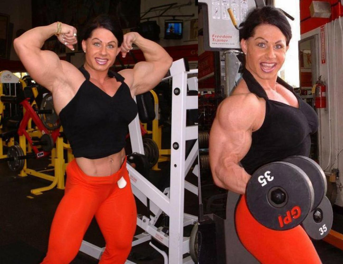 奥林匹亚|健美|保利娜_新浪新闻