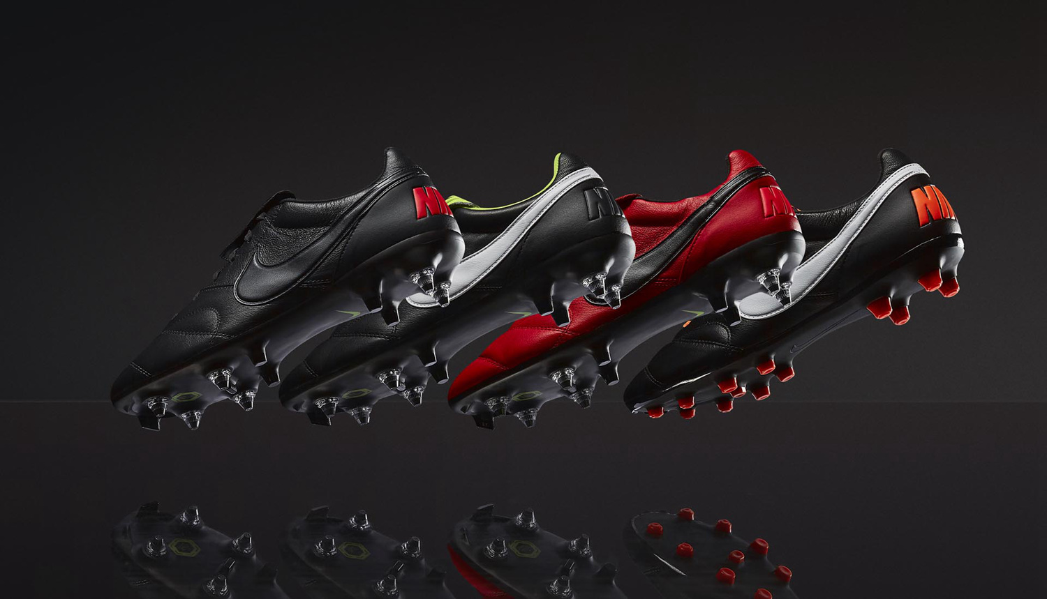 耐克推出四款新配色premier ii足球鞋