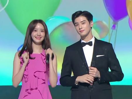 这是什么神仙组合林允儿车银优携手主持mbc歌谣配一脸