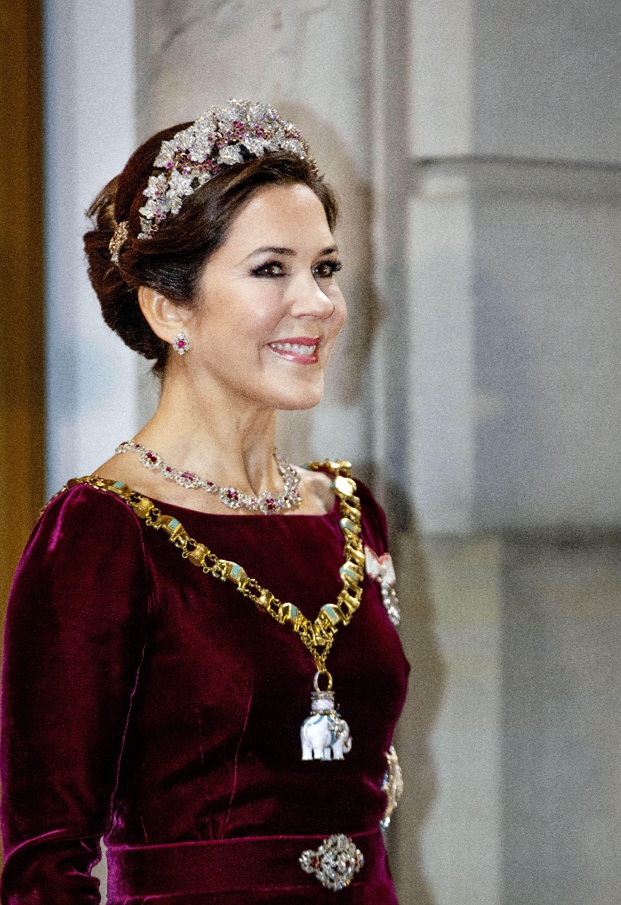 丹麦女王玛格丽特在哥本哈根克里斯汀堡举行的使团外交新年招待会