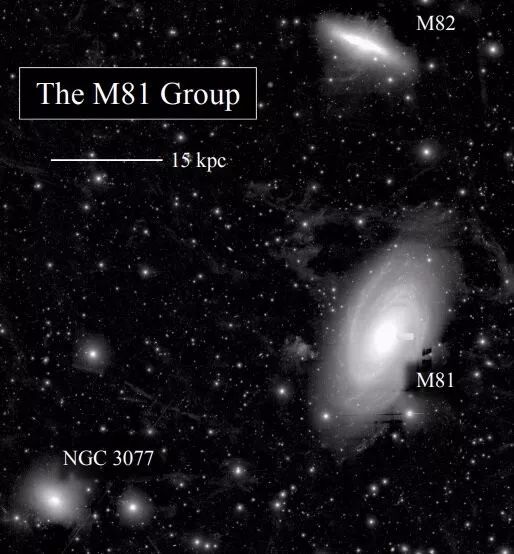 属于m81星系群,其中还包含messier82(m82),ngc3077和数十个其他星系
