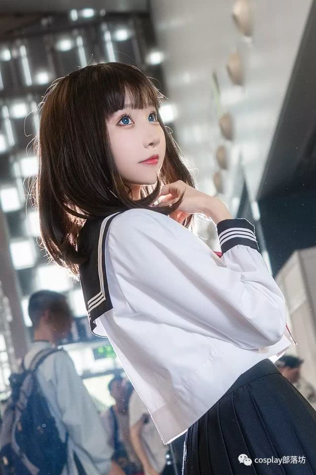 jk少女,小姐姐的笑容很有治愈性