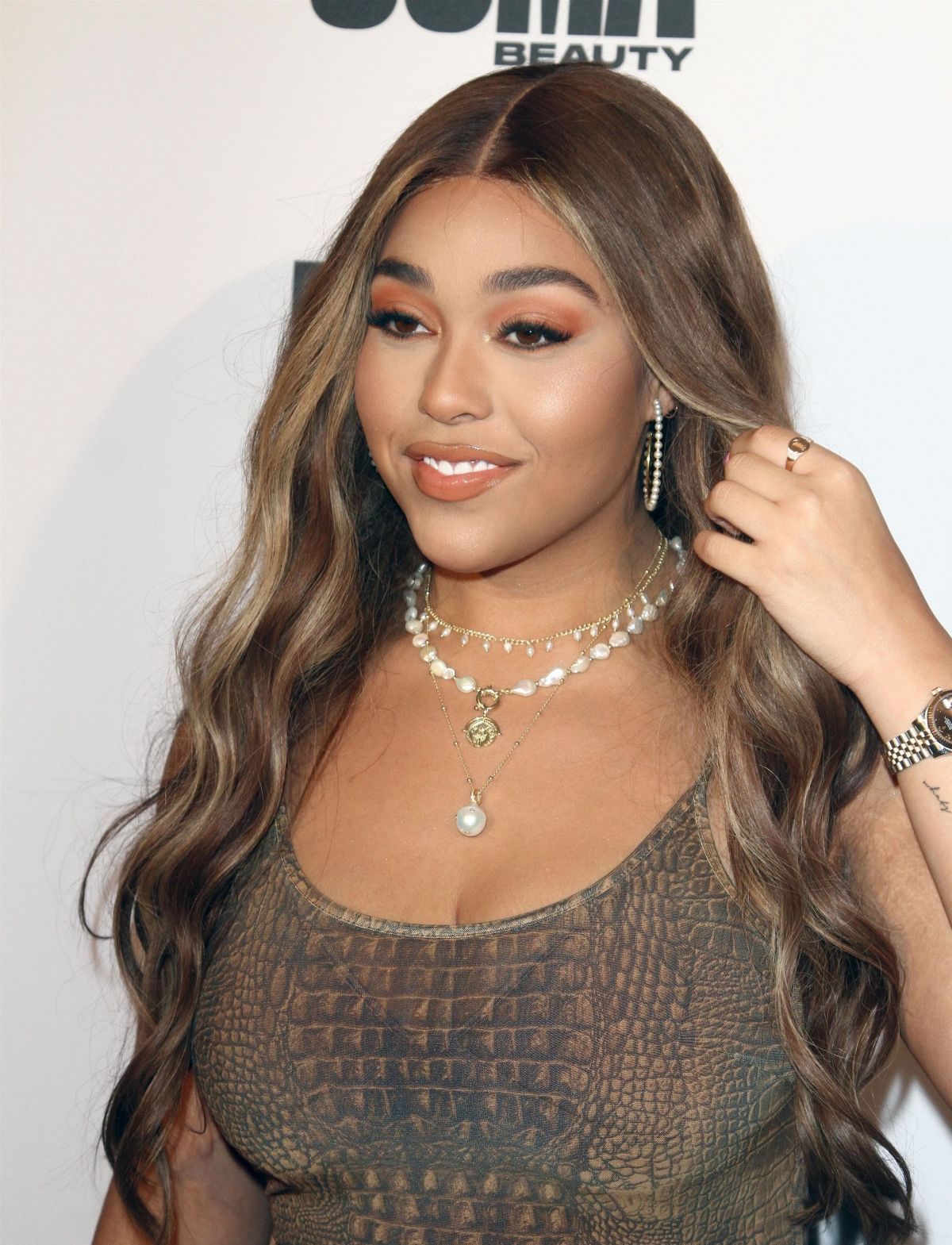 女星jordynwoods笑起来真好看像春天的花一样