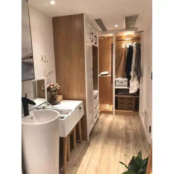 35㎡小户型做个小改动,开放式厨房 独立衣帽间,空间功能齐全了