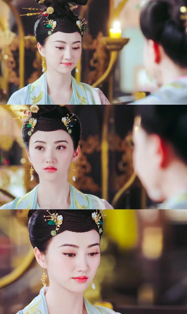 景甜的大唐荣耀,再次感慨大甜甜在这部剧里的造型太好看