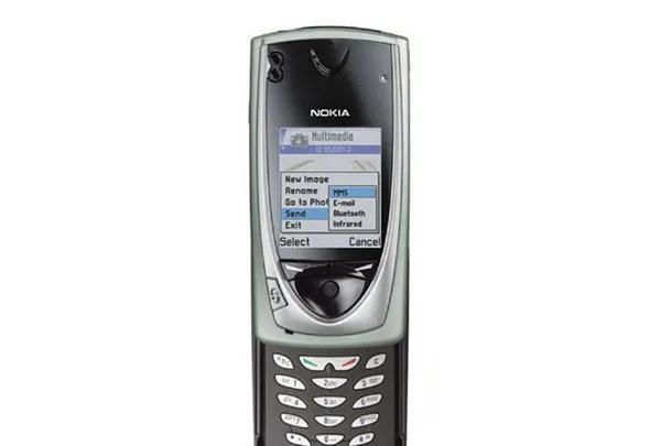 经典怀旧之诺基亚7650国内第一款内置摄像头的手机