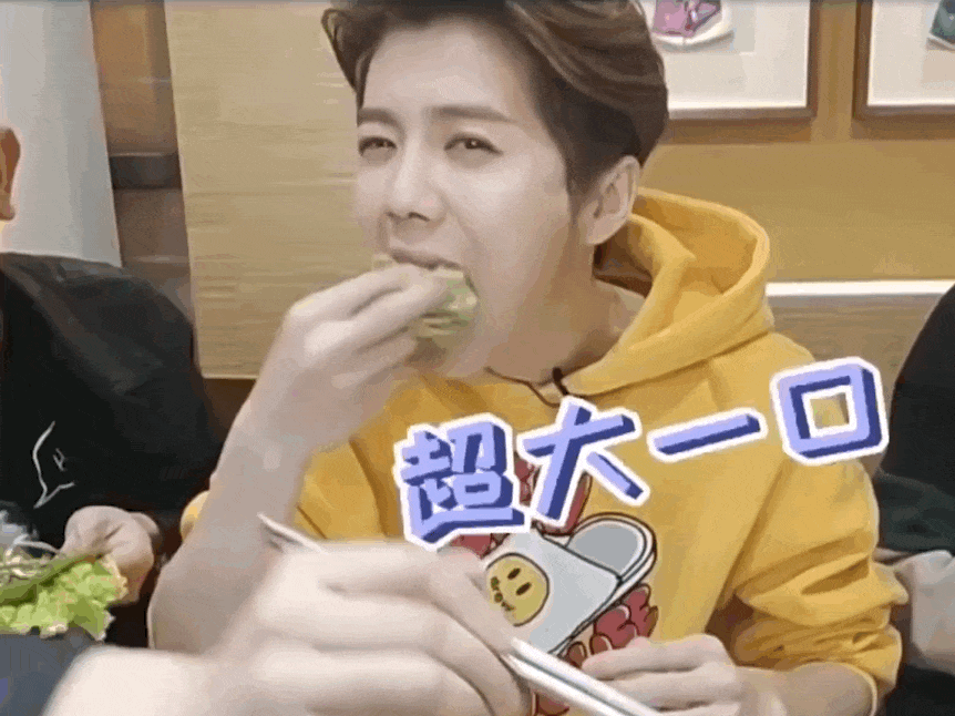 鹿晗做吃播疯狂进食!面对减肥灵魂拷问,耿直回答:我就是胖着玩