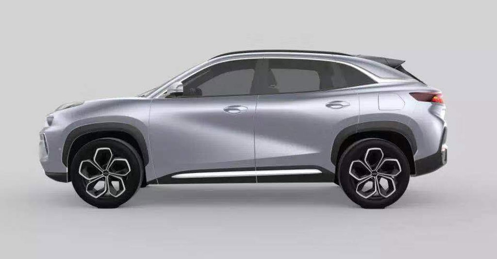 全铝车身/明年上市，奇瑞全新SUV下线，样子设计很有活力