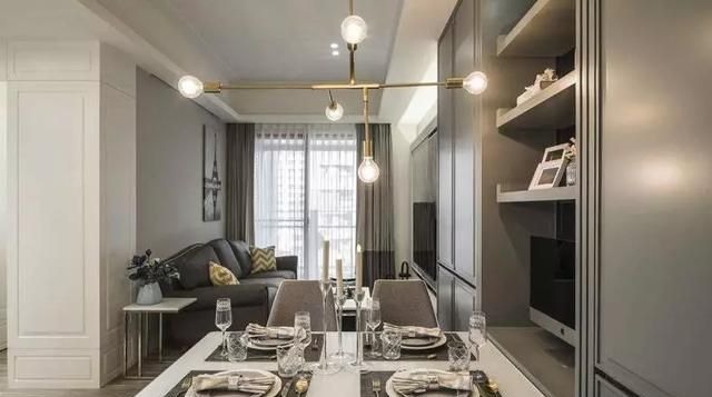 夫妻装新家，66㎡新古典小户型成教案，精致典雅格调高