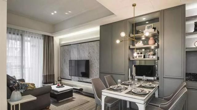 夫妻装新家，66㎡新古典小户型成教案，精致典雅格调高