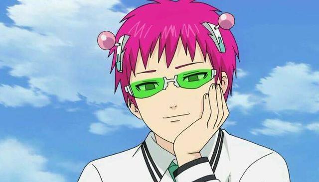 第二个就是《齐木楠雄的灾难》里面的齐木楠雄,齐木楠雄其实只是一个