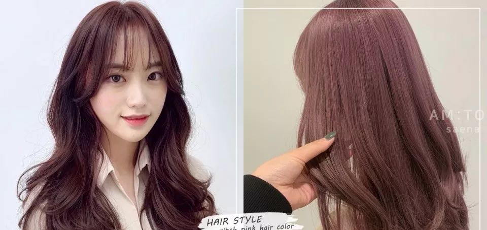 2020年大势发色荔枝粉棕!染完巨显白,让人心动不已