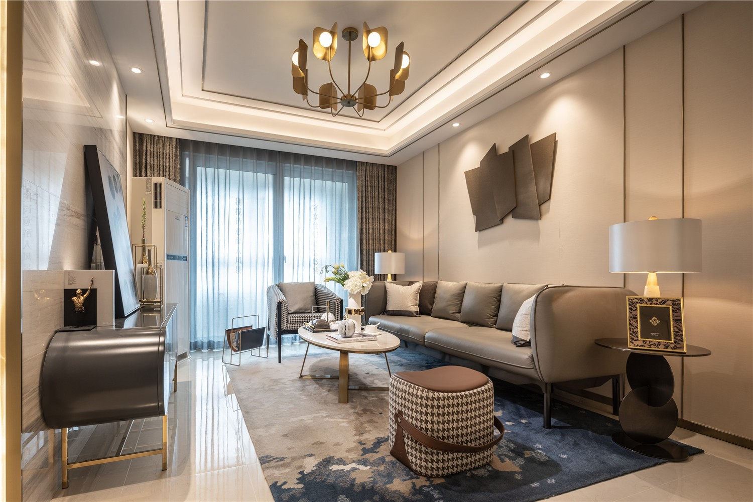 现代风格样板间装修案例