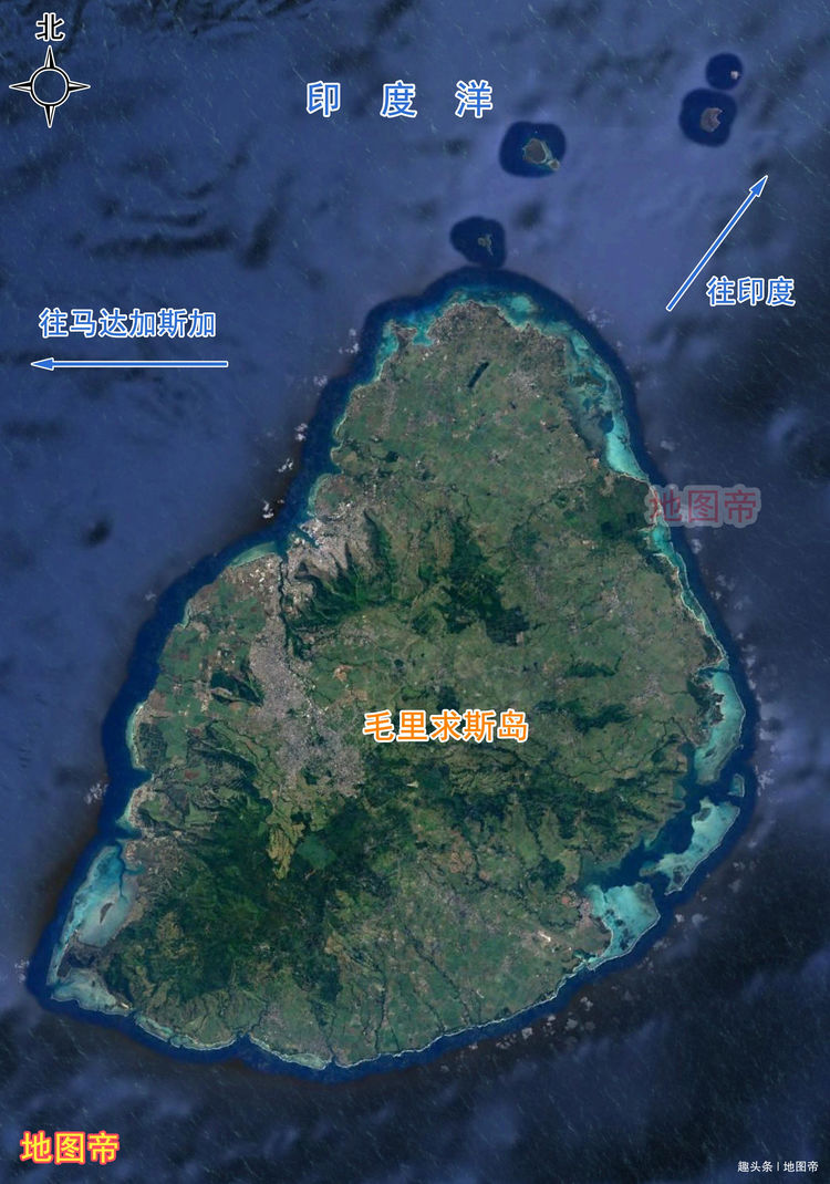 距印度3800公里的毛里求斯岛,为何印度人是第一大民族?