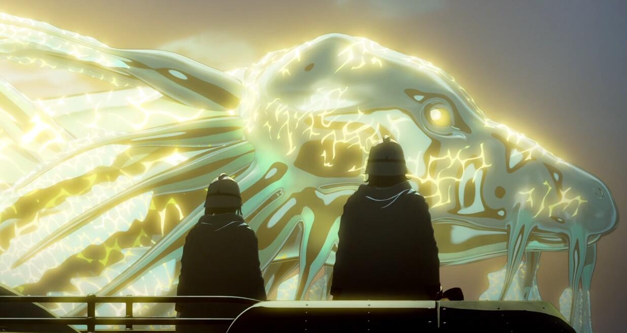 1天放送12话完结1月新番猎龙飞船深夜放毒看得人都饿了