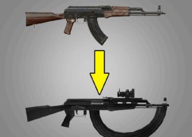 变态等级lv4:旋风ak 这把枪就算是当初在csol中也一度是空投枪械,可以