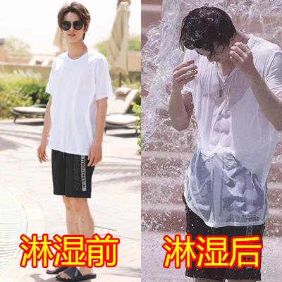 淋湿前vs淋湿后,张艺兴变a,黄明昊治愈,赖冠霖:停止散发魅力|腹肌