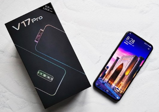 升降式前置双镜头超智能美拍手机 vivo v17 pro 开箱