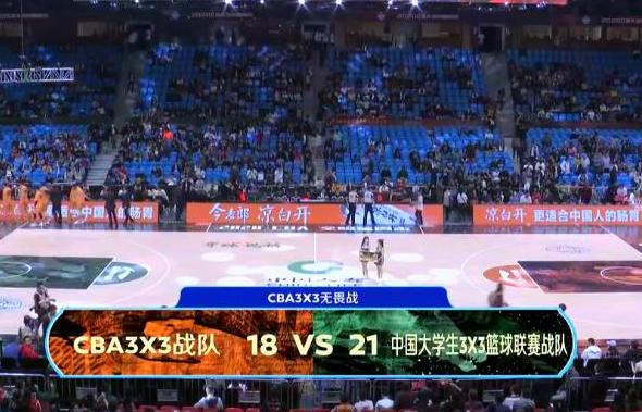 不怕丑!CBA全明星职业球员被大学生完爆网友:去年星锐赛也输了