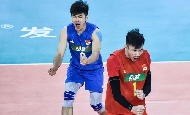 1的领先,但是此后中国男排连得4分,伊朗队发球下网,马哈莫迪扣球出界