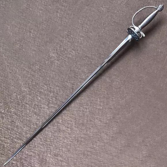 外形优雅、适合绅士佩戴的刺剑,在冷兵器中别有一番韵味|冷兵器|护手|绅士_新浪新闻