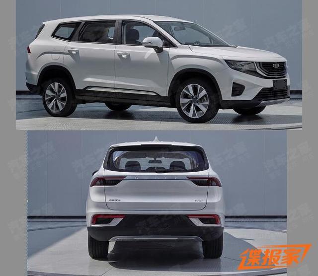 首款中型SUV 吉利VX11官图发布 定名"豪越"