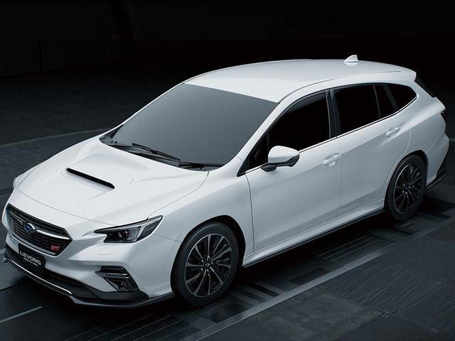 外形更加运动时尚，全新斯巴鲁Levorg STI Sport实车实拍照！