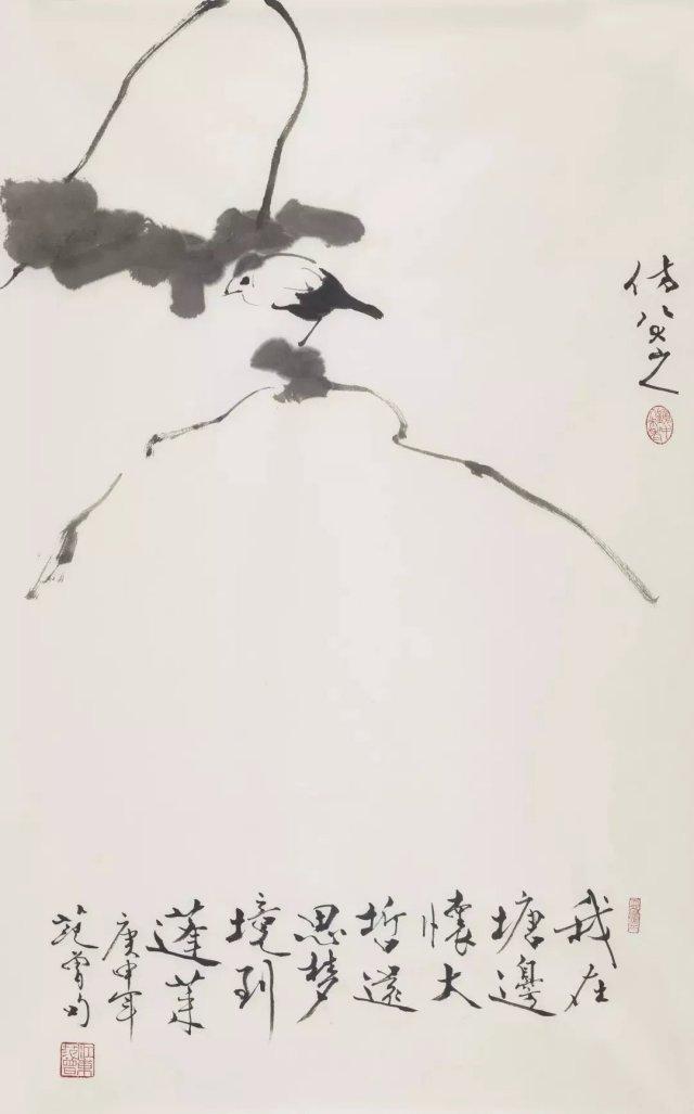 当范曾高仿八大花鸟画遇到正版网友这太尴尬了