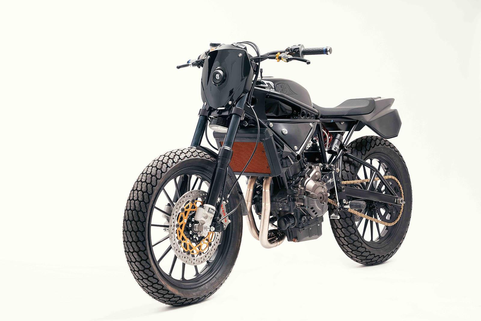 泥地赛车雅马哈mt-07,deus完整战斗改装