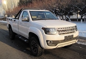 房车改装潜力股单排皮卡黄海n2申报信息公布