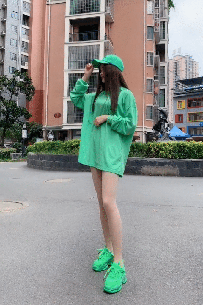 从头绿到脚,你是有多喜欢绿色啊?