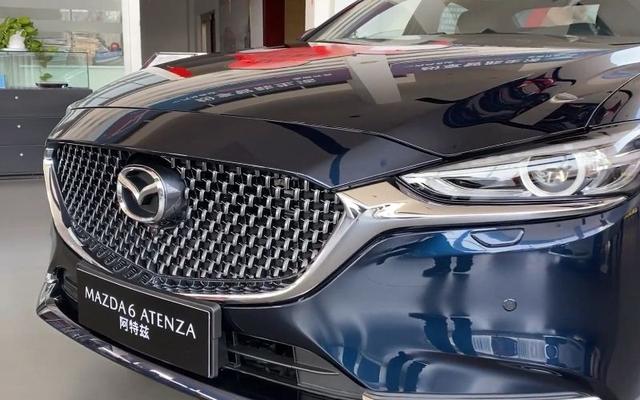 2020款马自达6到店实拍,售17.58万起,搭2.0l/2.5l发动机