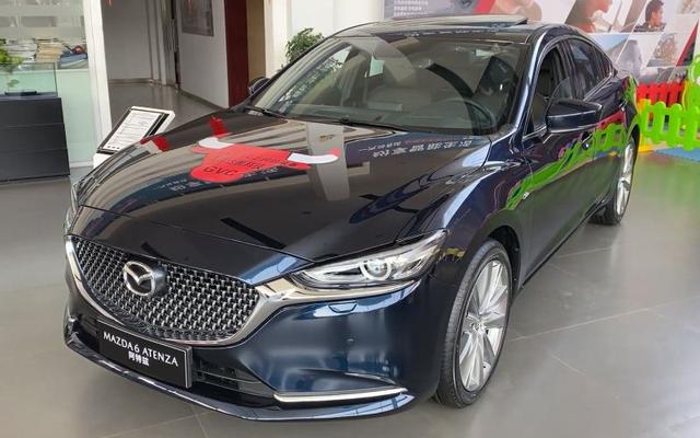 2020款马自达6到店实拍,售17.58万起,搭2.0l/2.5l发动机