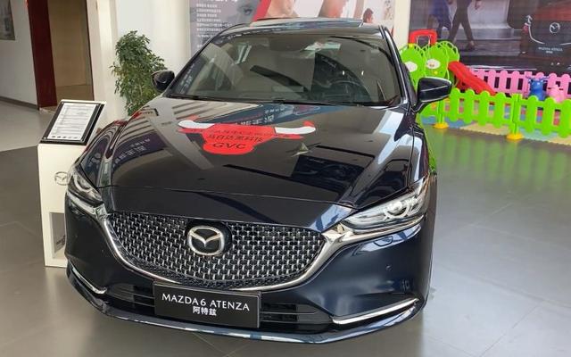 2020款马自达6到店实拍,售17.58万起,搭2.0l/2.5l发动机