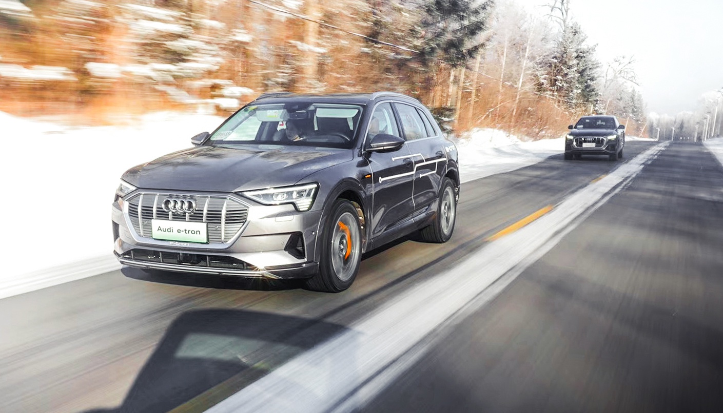 疯了？我居然在东北开电动车越野！