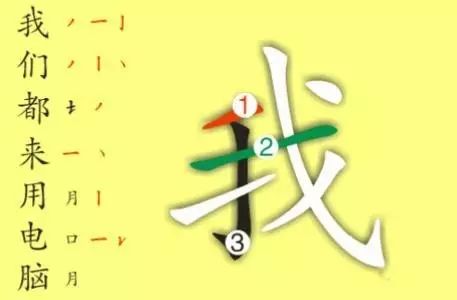 汉字笔顺教学,笔画易错字集锦,教学必备