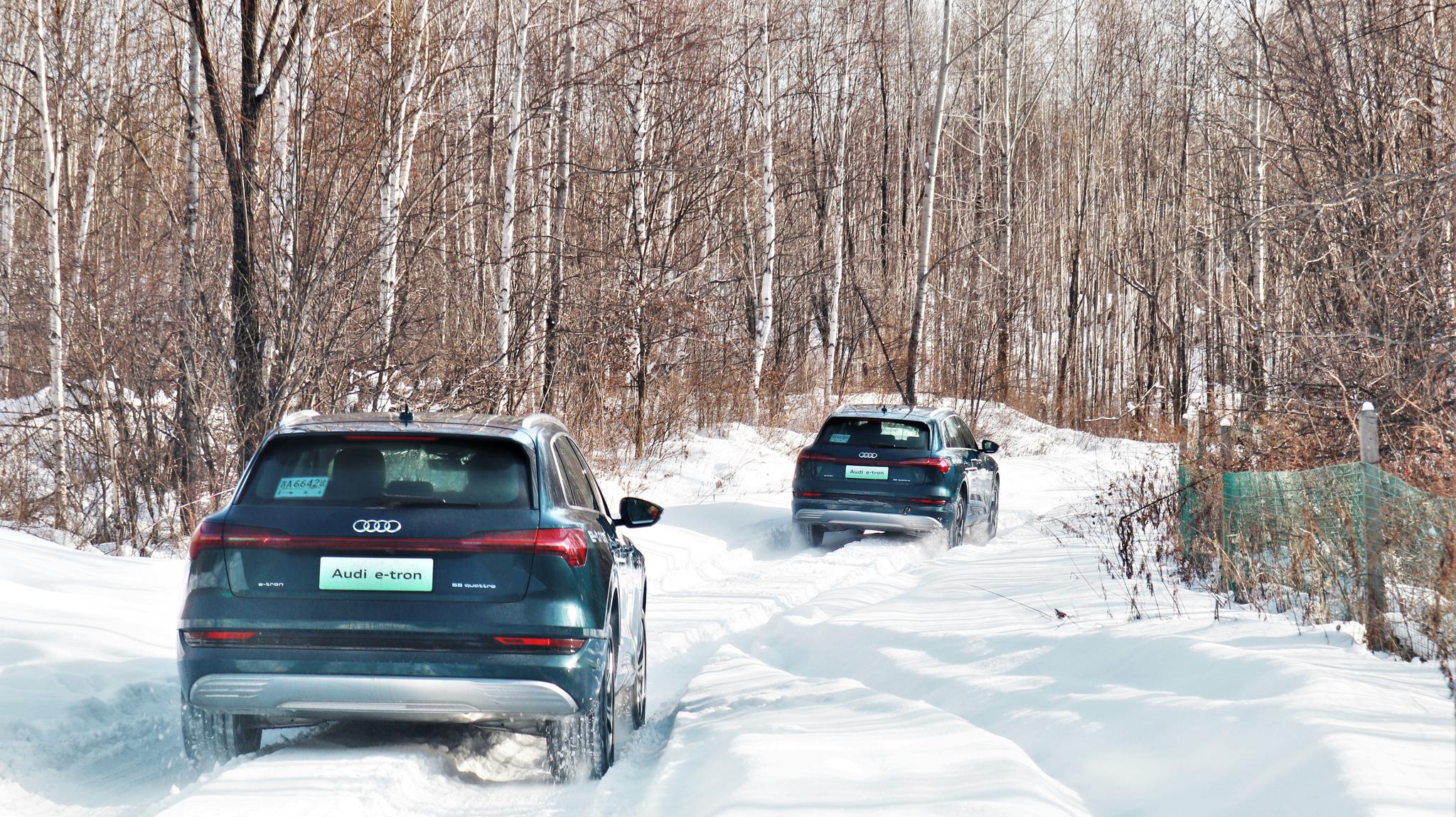 疯了？我居然在东北开电动车越野！