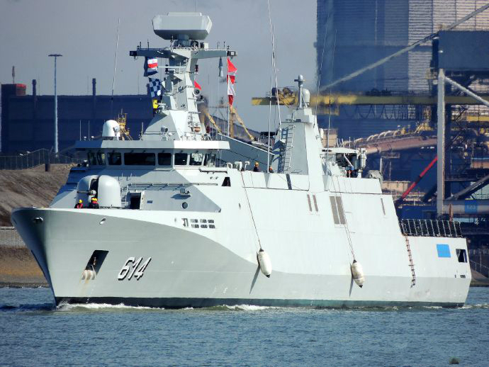 摩洛哥海军的后两艘西格玛级护卫舰为西格玛9813型最新的西格玛10514