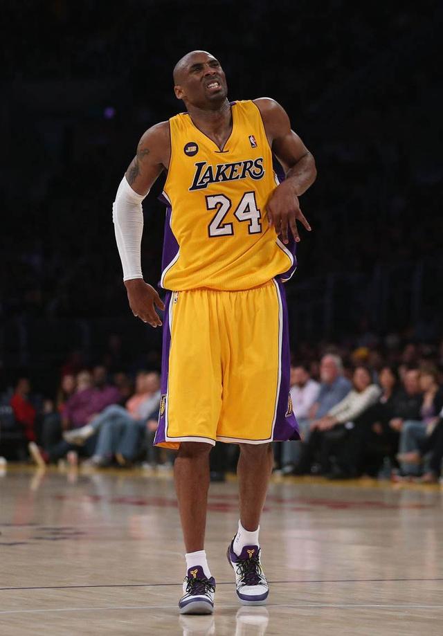 轻伤不下火线,重伤不下战场的科比,全身受过多少次伤