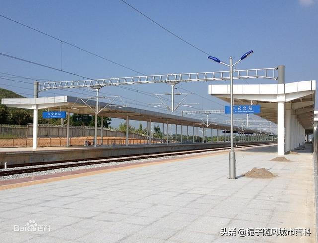 广西兴安县重要的铁路车站之一——兴安北站