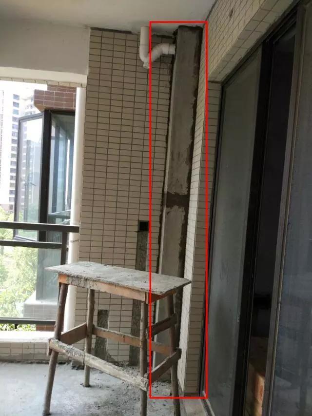 难怪别人家阳台水管包完还重砌,看到我家师傅包的,多给500