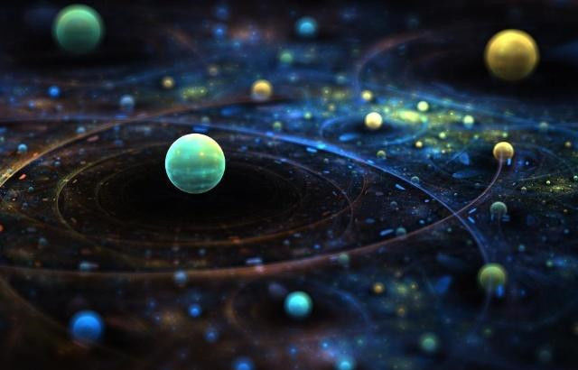 原子放大十亿倍后,宇宙的模型出现了,微观世界是否就是宏观世界