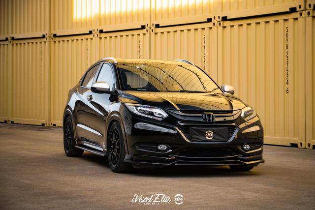 本田缤智改装绞牙黑武士,suv也能玩出钢炮范