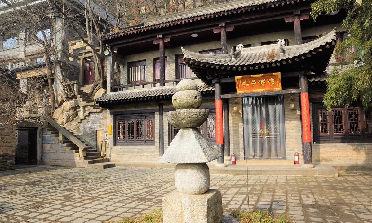 律宗祖庭净业寺,距西安35公里,1400多年历史,寺院建在山腰