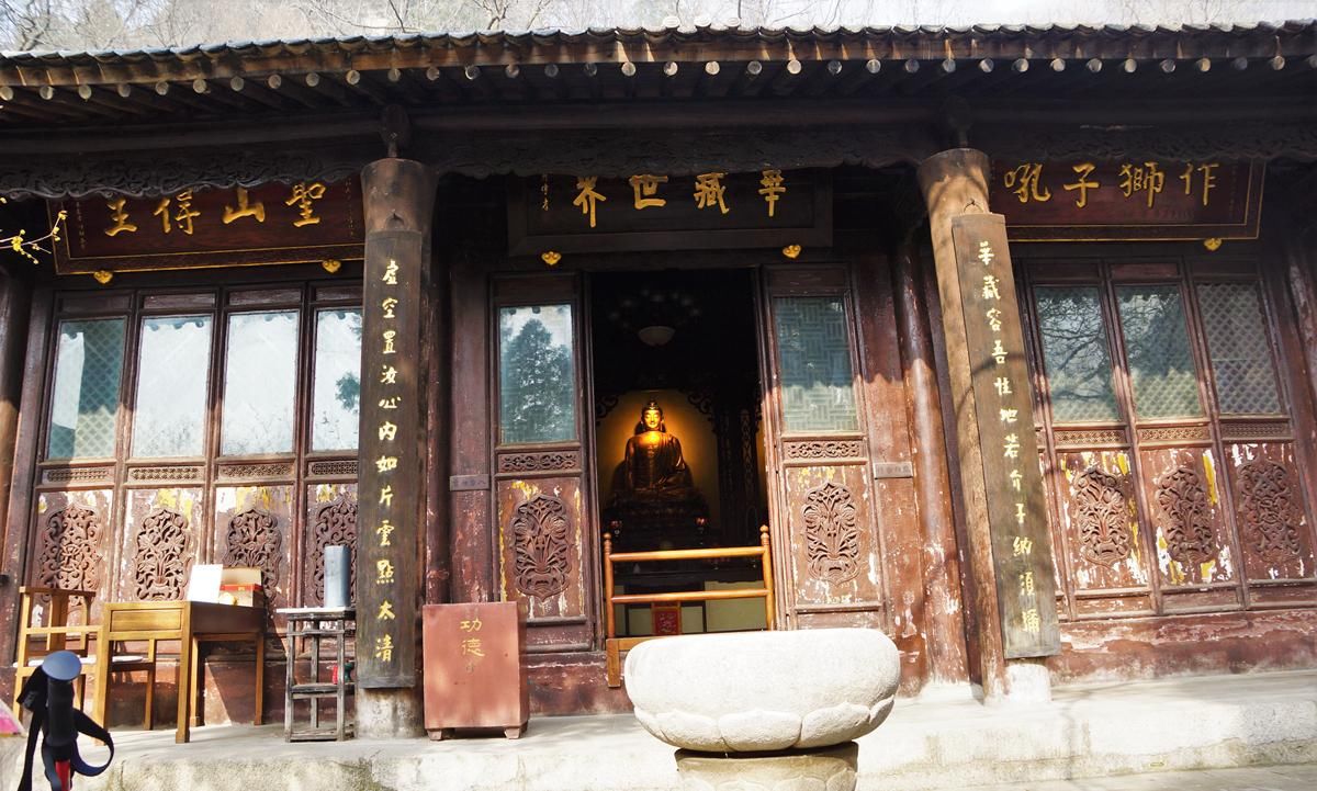 律宗祖庭净业寺,距西安35公里,1400多年历史,寺院建在山腰