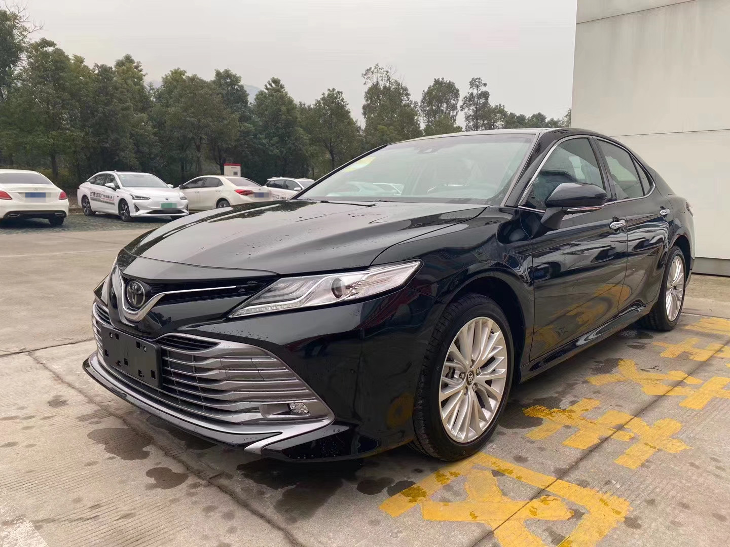 丰田凯美瑞2.5g豪华版提车记,大家看看我的价格便宜吗?