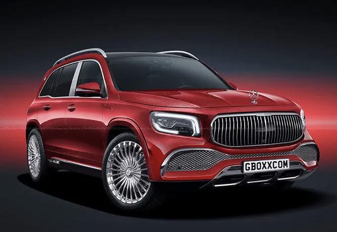 搭20t引擎外形更加大气庄严迈巴赫glb官图发布